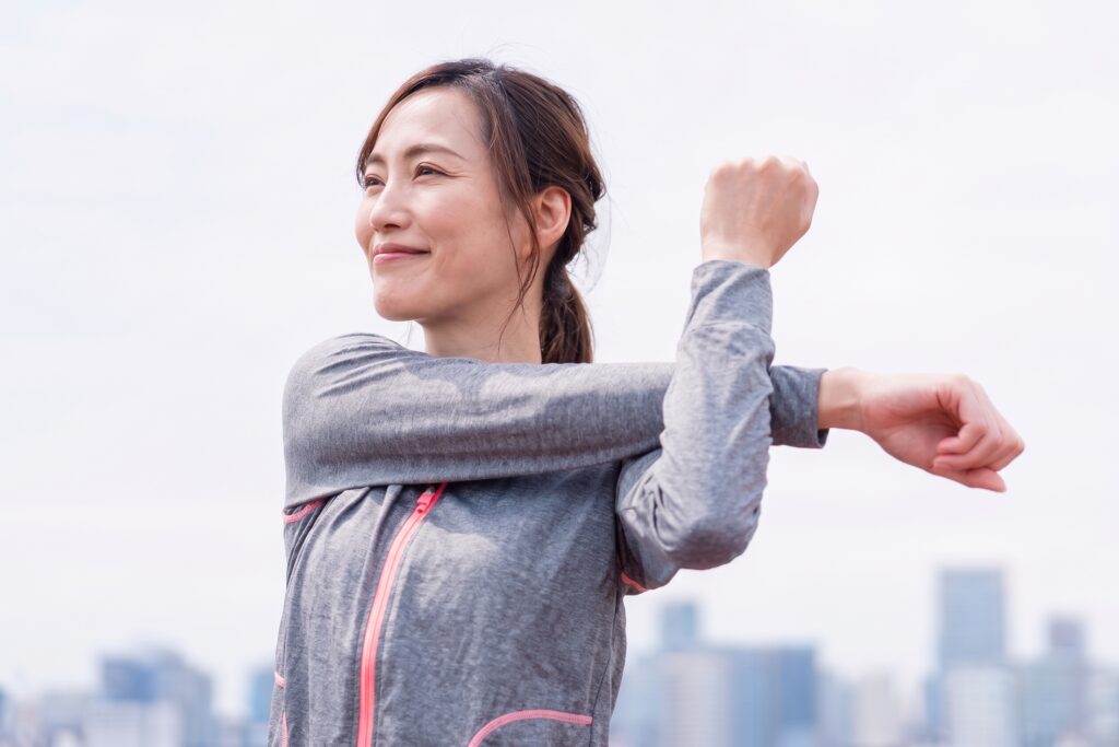 自分のペースで運動する教室の様子